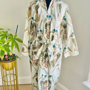 BRAND NEW Cotton Bath Robe For Women Dressing Gown Maxi Night Suit Beach CoverUp